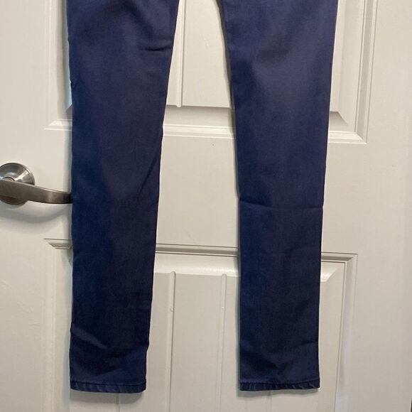 David Kahn Skinny Jeans Blue Colored Stretch Denim - Picture 7 of 10